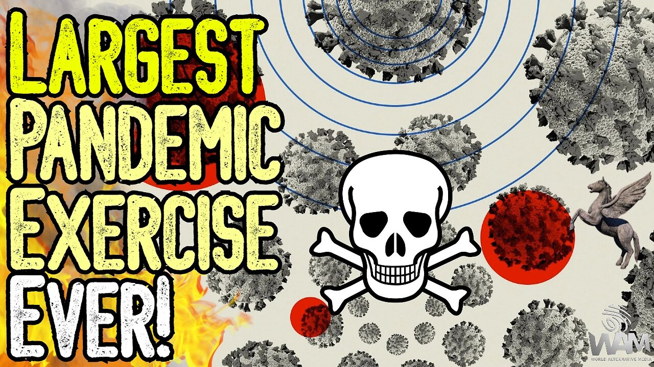 EXPOSED: LARGEST PANDEMIC EXERCISE EVER! - Exercise Pegasus Approaches! - Here We Go Again