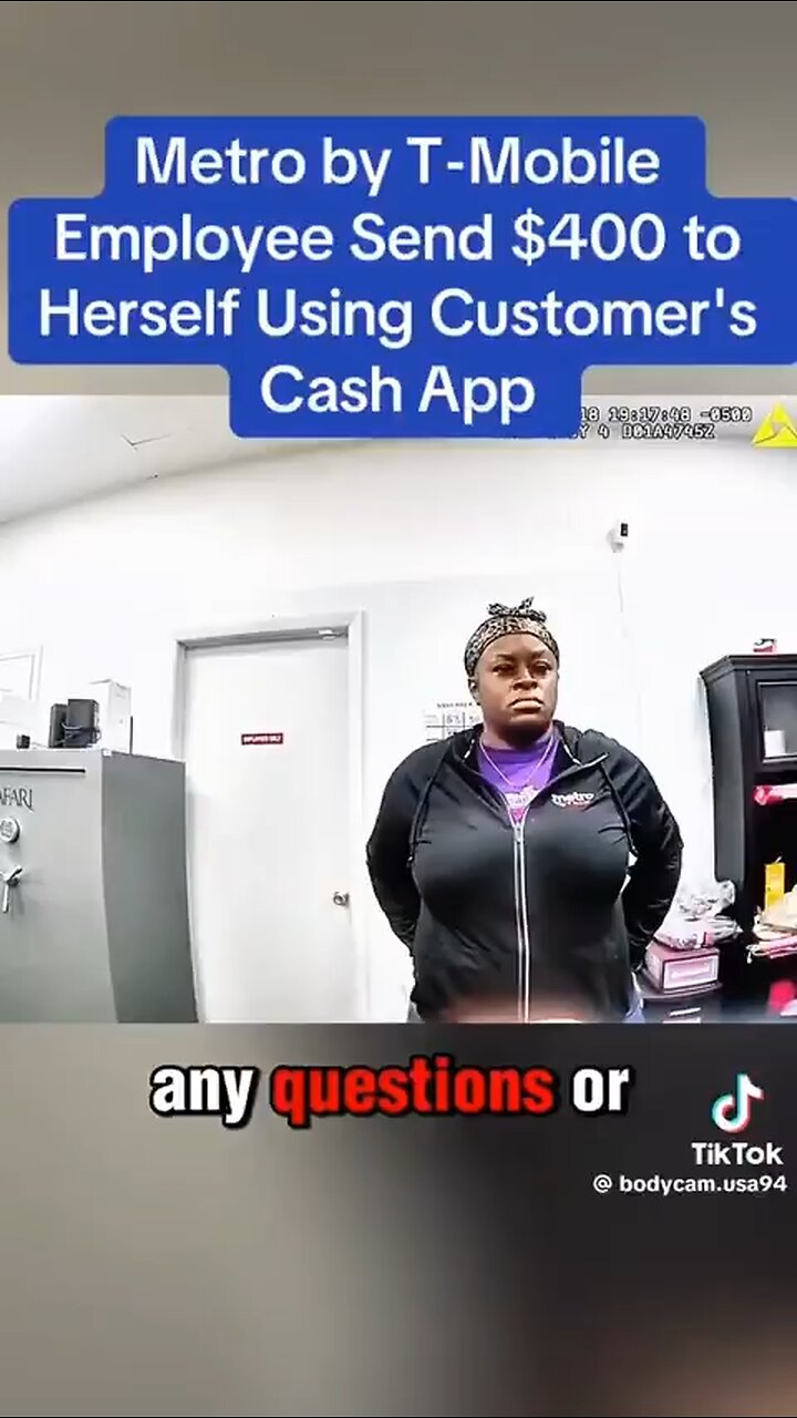 T-Mobile employee arrested after secretly sending herself $400 from a customer’s Cash App