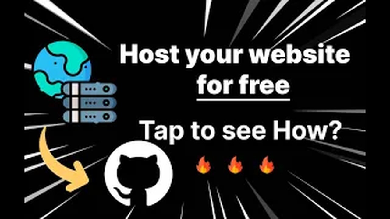 Host your website for free🔥😱 | Hosting on Github for absolutely free of cost | Briefly Explained !