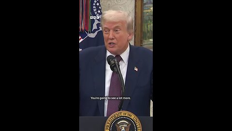 BBC journalist questions Donald Trump on India tariffs | BBC News India