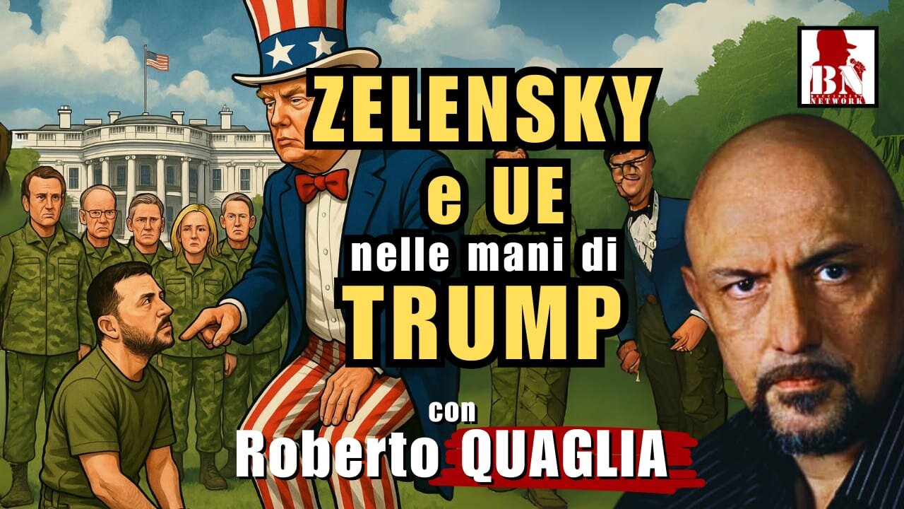 ZELENSKY e UE nelle mani di TRUMP | Il Punt🔴 di Vista di Roberto QUAGLIA