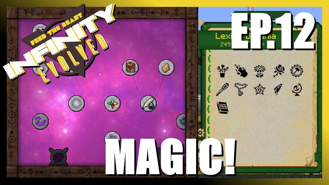 FTB Infinity Ep12: MAGIC!