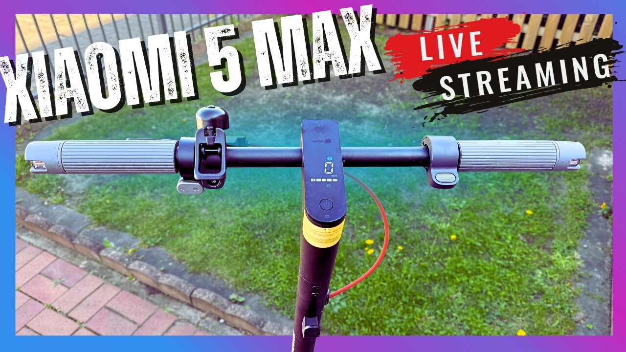 XIAOMI 5 MAX: Erste Fahrt live 🚀 #Xiaomi5MAX #EScooter #Test
