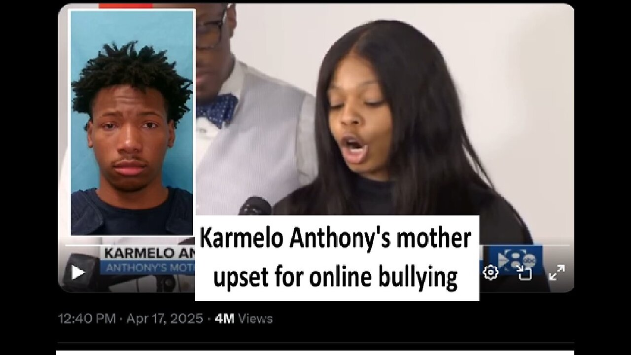 Karmelo Anthony mother cries people bullying family online...son allegedly stabbed student to death