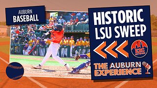 Historic Sweep for Auburn Baseball Over LSU | 2025 Season