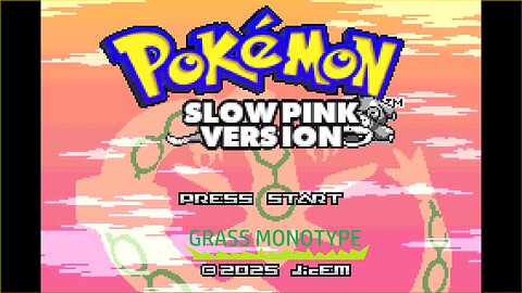 Pokemon Slowpink - Grass Monotype, Episode 1: Turning Over A New Leaf