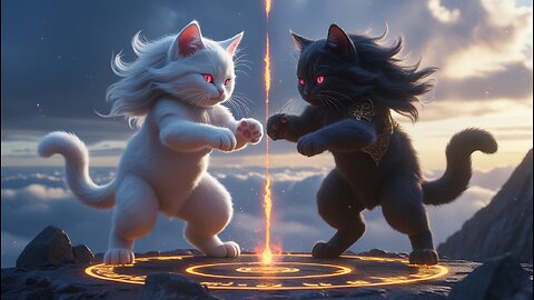 Epic Kitten Adventure: From Cute to Heroic Guardian 🐾✨ | #Fantasy #Animation #KittenPower
