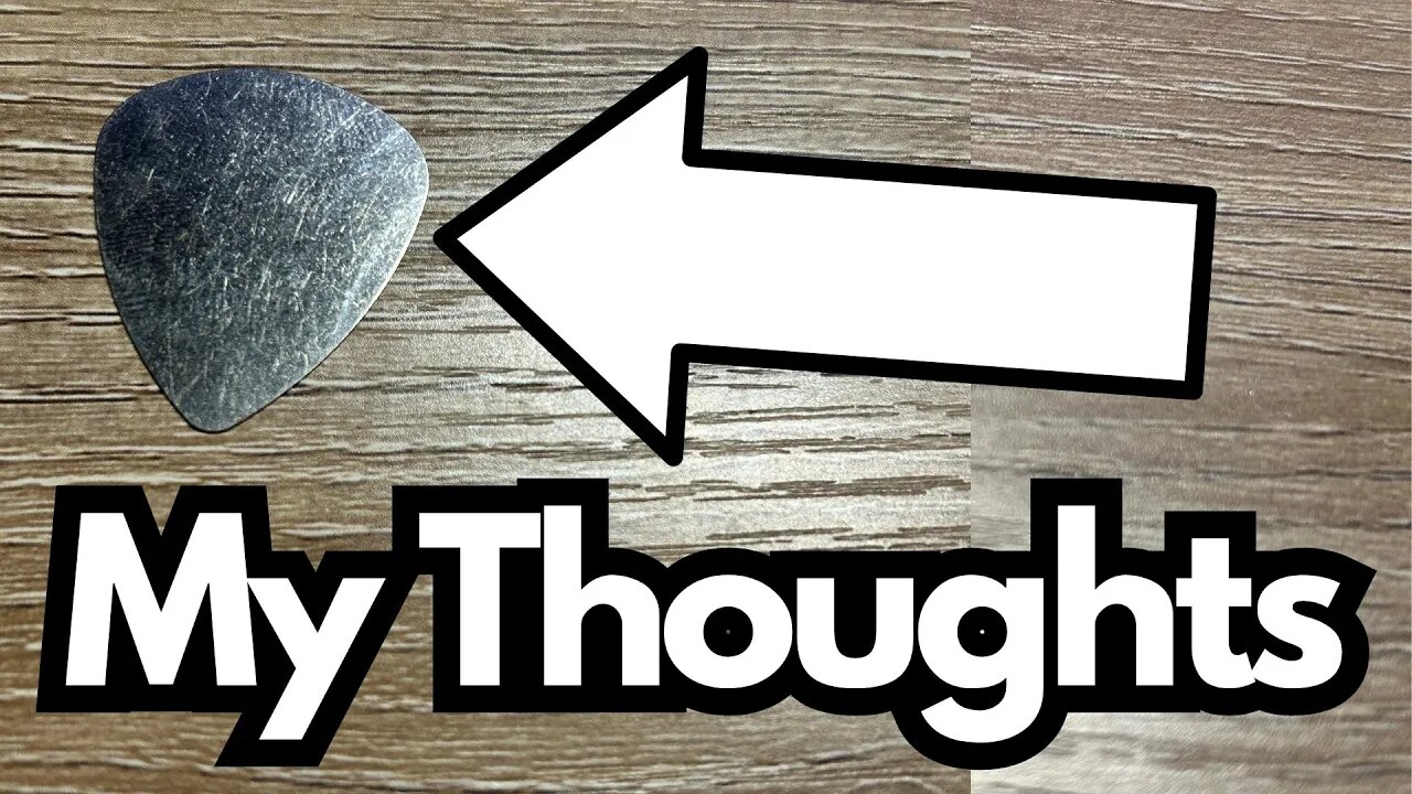 Steel Guitar Pick? - Here's How it Sounds...