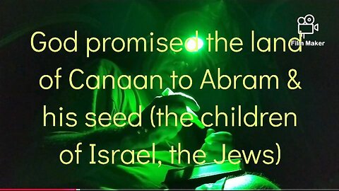 God's eternal covenant with Abram & his seed the people of Israel