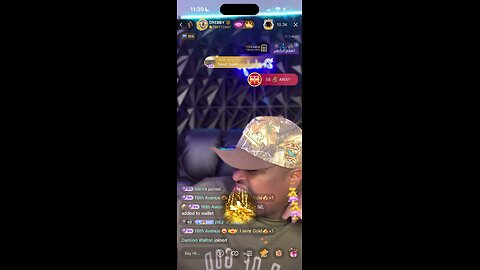 DREBABY PLAYS THE RECORDING OF ZERO AND SUNSET DAUGHTA OF TOMI K, ZERO COMES UP TO SPEAK BIGO LIVE