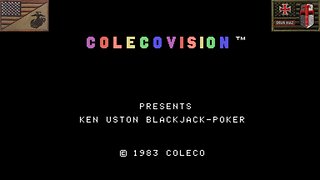 Turn-Based Strategy Theater [S2E3]: "Ken Uston Blackjack/Poker" (ColecoVision - 1982) [NA Version]