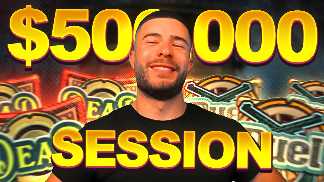 HUGE $500,000 SESSION ON WANTED DEAD OR A WILD