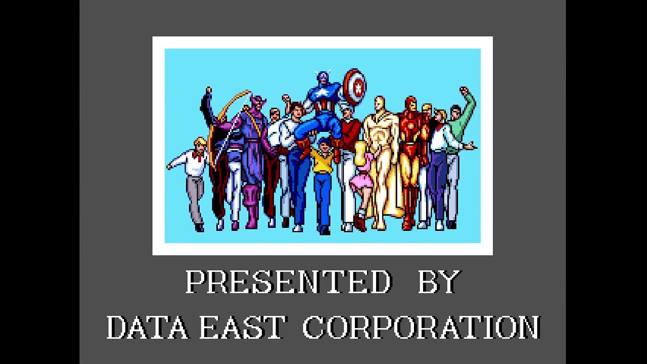 Captain America and The Avengers - All Levels - ARCADE 1991