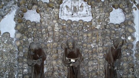 Stuffing previous civilization under a church?