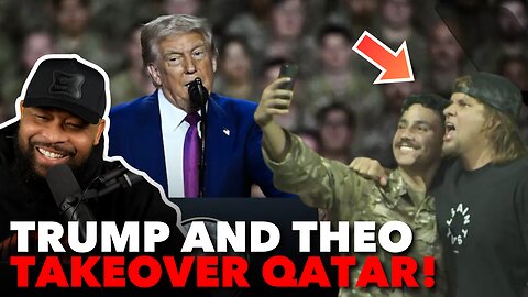 Trump, Theo Von BREAK THE INTERNET In EPIC Middle East TAKEOVER!