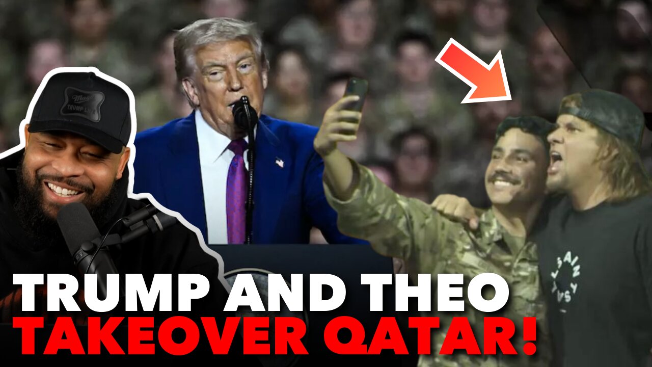 Trump, Theo Von BREAK THE INTERNET In EPIC Middle East TAKEOVER!