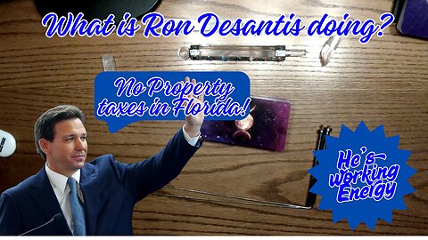 What is Ron Desantis up to? This is exciting!