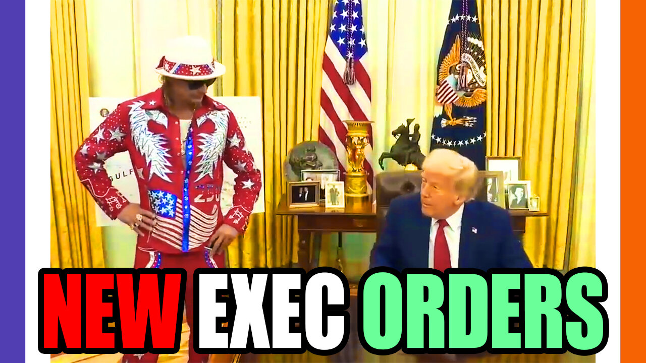 🔴LIVE: Trump Signs NEW Executive Orders 🟠⚪🟣