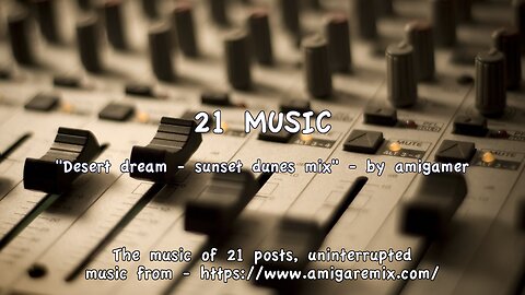 "Desert dream - sunset dunes mix" - amigamer