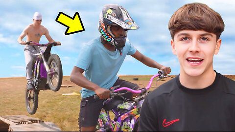 Messing Around on Surron and Getting Injured!
