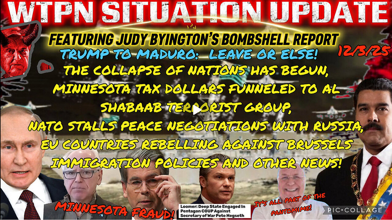 WTPN SITUATION UPDATE FEATURING RESTORED REPUBLIC 12/3/25