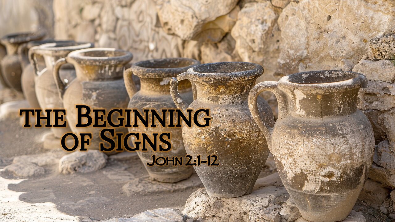 2025 11 30 John Haller "The Beginning of Signs"