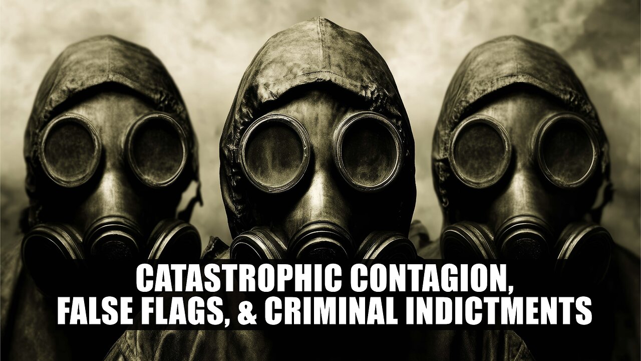 Catastrophic Contagion, False Flags, and Criminal Indictments