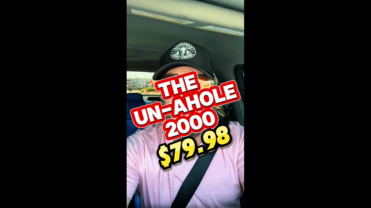 The UN-AHOLE 2000! Technology that drops the tension