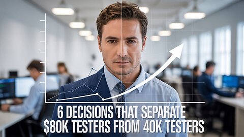 6 Decisions That Separate $80K Testers From $40K Testers