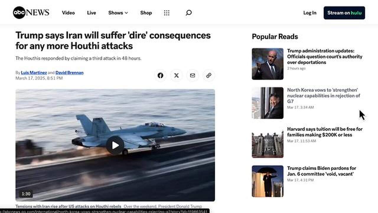 WW3 UPDATE: TRUMP THREATENS IRAN!!