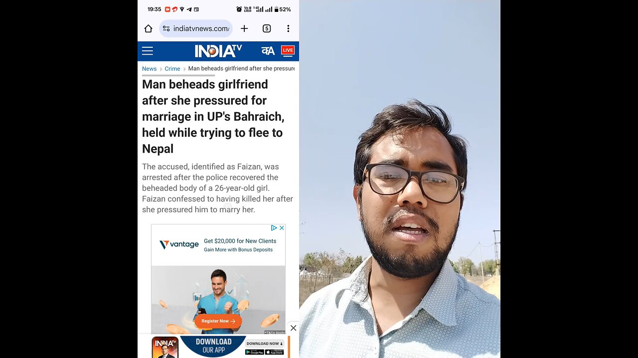 Darinde ko jawab: bhadwe Teri sari garmi nikaal dunga madarchod rndi ke kabhi samne aa kaat dalunga