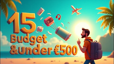 Ultimate Budget Travel Setup: 15 Gadgets for the Perfect Trip Under €500!
