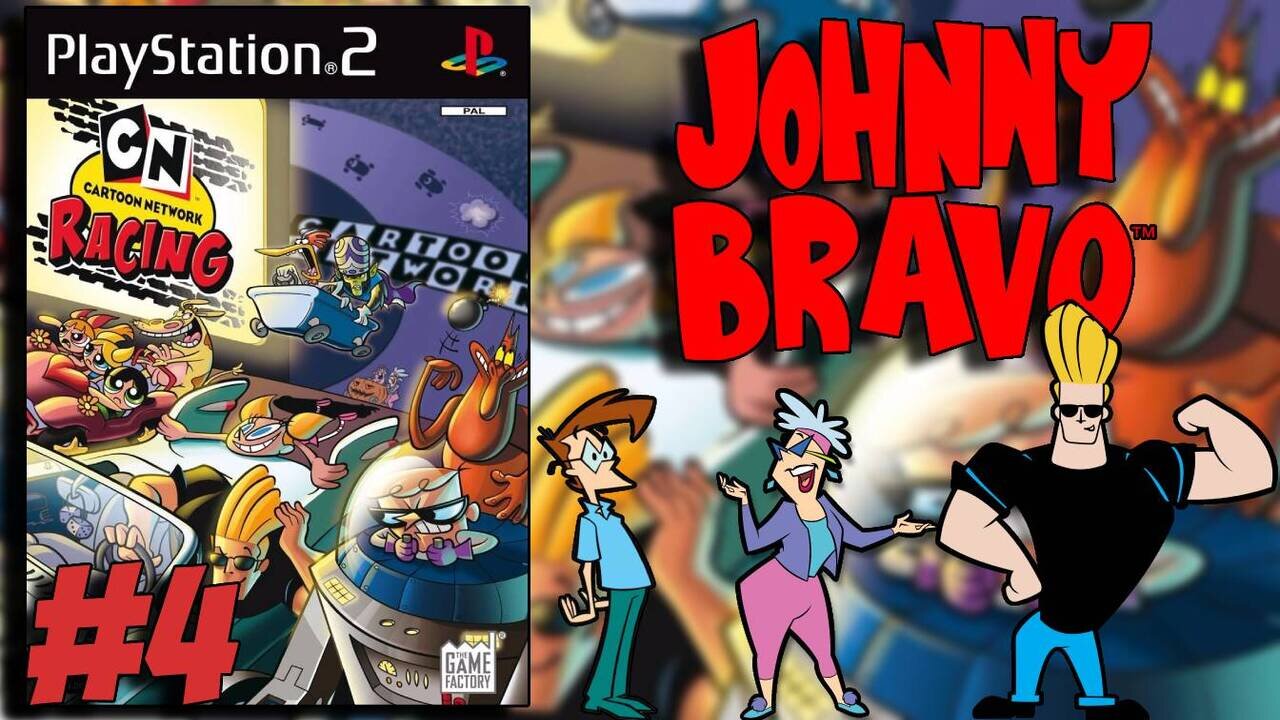 Cartoon Network Racing (PS2) mapa Johnny Bravo #4