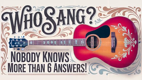 Do you know who sang these songs?