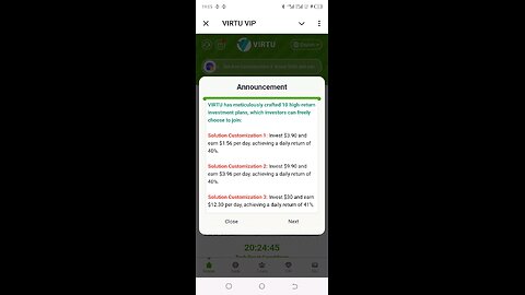 New Latest legitimate staking project/ Virtu staking platform