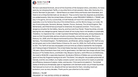 President Trump on the Insurrection Act.