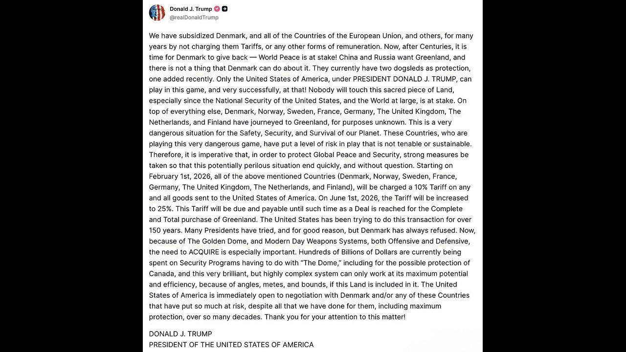 President Trump on the Insurrection Act.