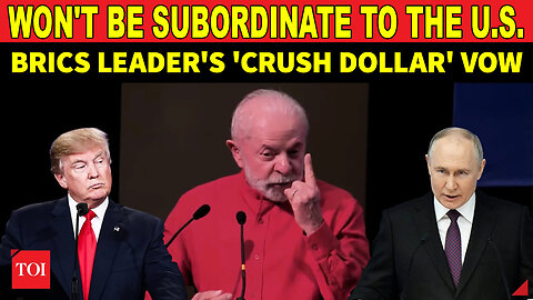Putin CRUSH U.S. DOLLAR - Top BRICS Leader Reveals 'NEW CURRENCY PLAN'