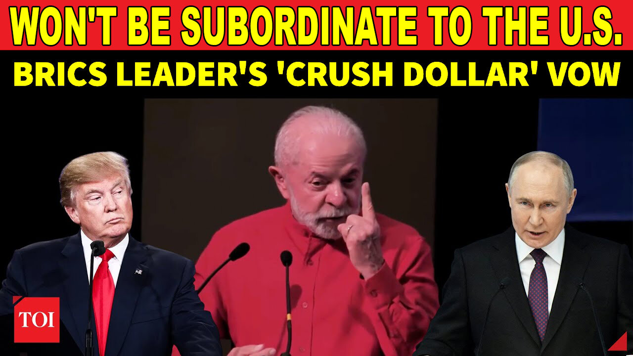 Putin CRUSH U.S. DOLLAR - Top BRICS Leader Reveals 'NEW CURRENCY PLAN'