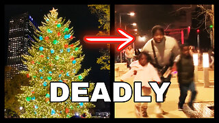 Chicago Teen Takeover Ends in Shooting at Christmas Tree Lighting