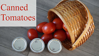 2 Easy Ways to Can Whole Tomatoes