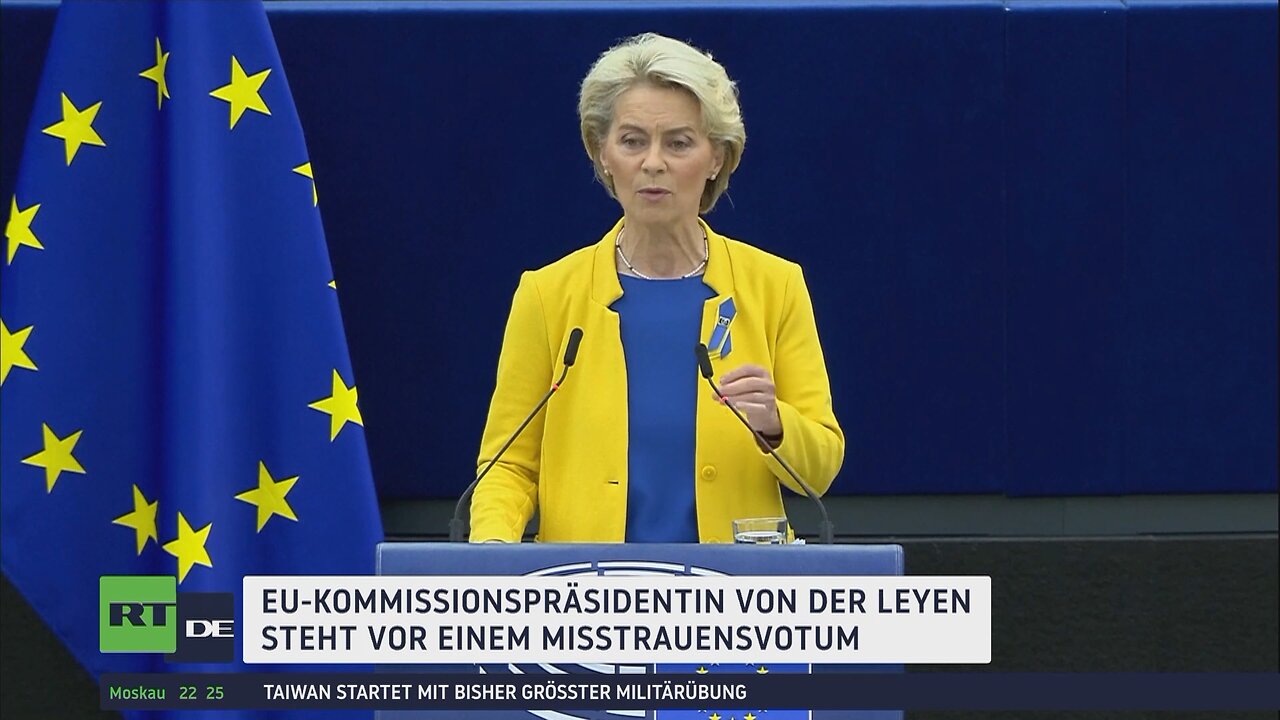 Ende der Ära von der Leyens? Misstrauensantrag gegen EU-Kommissionspräsidentin