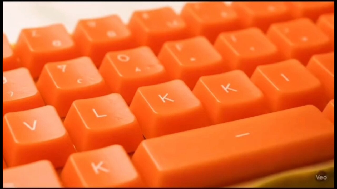 Fruit keyboard asmr