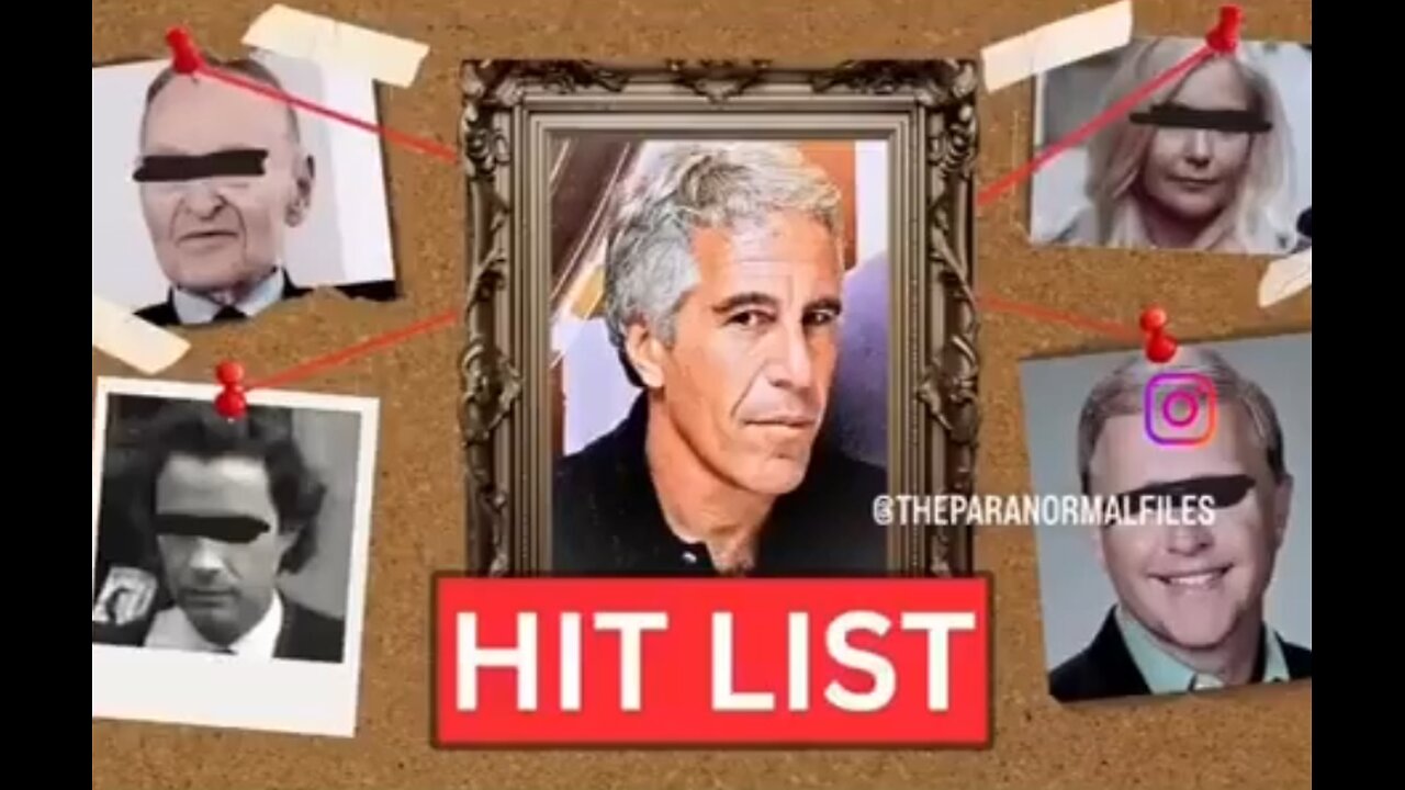 🌑🔺 The Epstein Hit List ▪️ Epstein Body Count 🔪 🩸