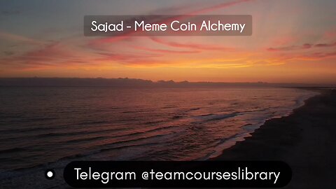(courseslibrary.com)Sajad - Meme Coin Alchemy