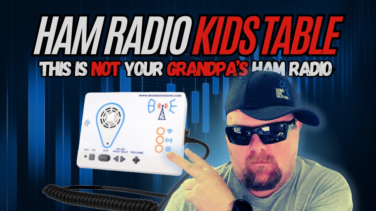 Ham Radio Kids Table: Mark Hughes (KE6WOB) on Boondock Echo, Tango, & AI in Ham Radio