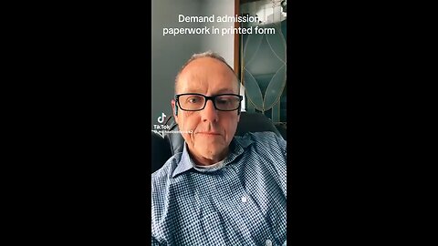 Former Heath Care Administrator warns about signing away rights when you go into the hospital