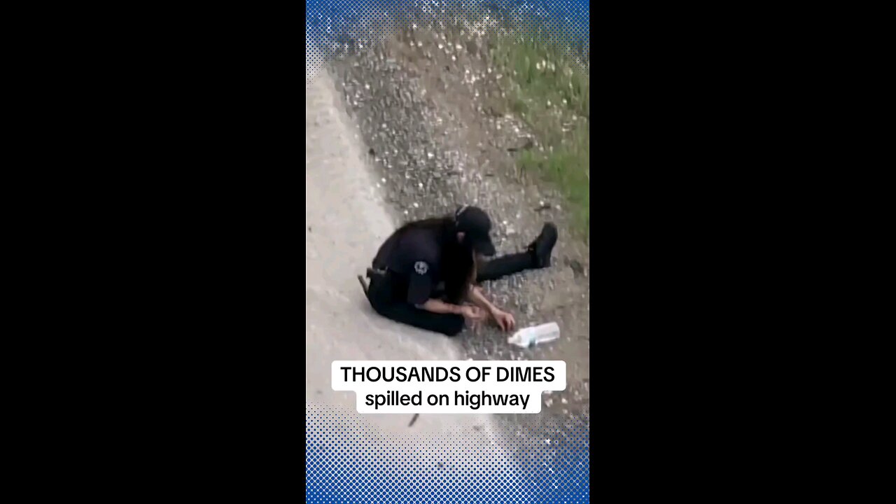 Truck Flips in Wise County, Spilling Thousands of Dimes Across Highway