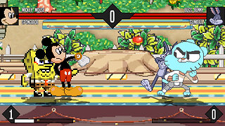 MUGEN - Mickey Mouse & Spongebob vs. Bugs Bunny & Gumball - Download