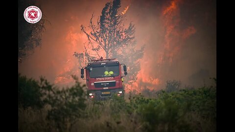 El Incendio más grande en la historia de Israel